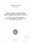 Pokyny pro vypracování magisterské diplomové práce