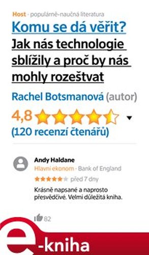 Komu se dá věřit? - Rachel Botsmanová