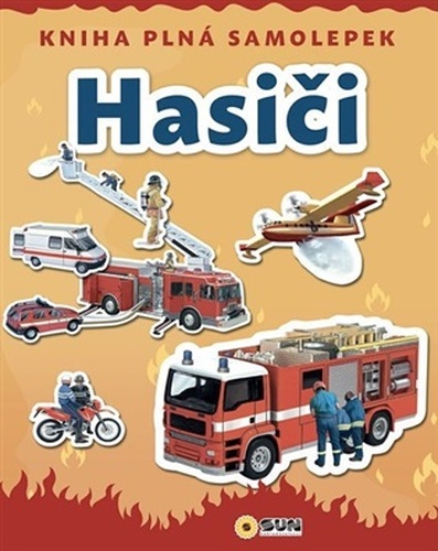 Hasiči-kniha plná samolepek