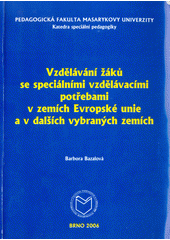 Vzdělávání žáků se speciálními vzdělávacími potřebami v zemích Evropské unie a v dalších vybraných zemích