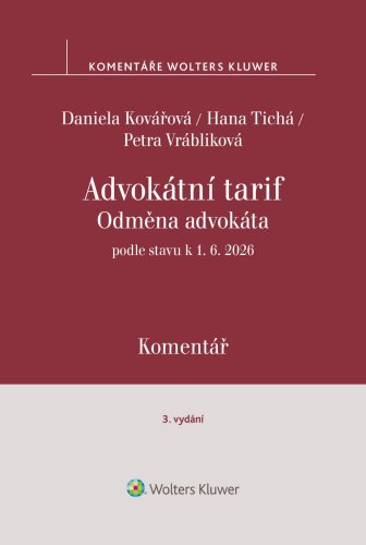 Advokátní tarif. Komentář
