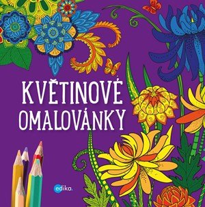 Květinové omalovánky