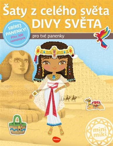 Šaty z celého světa Divy světa - Kniha samolepek