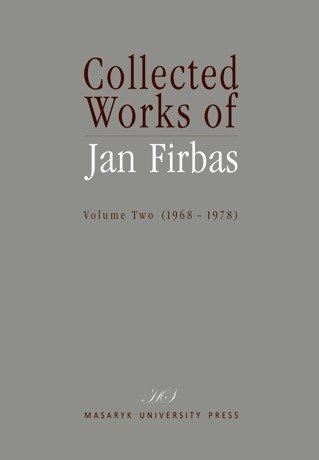 Collected Works of Jan Firbas II