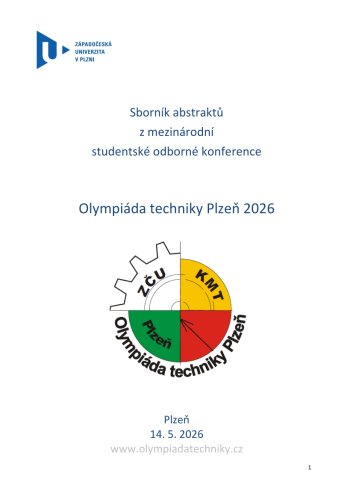 Olympiáda techniky Plzeň 2026