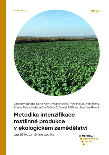 Metodika intenzifikace rostlinné produkce v ekologickém zemědělství