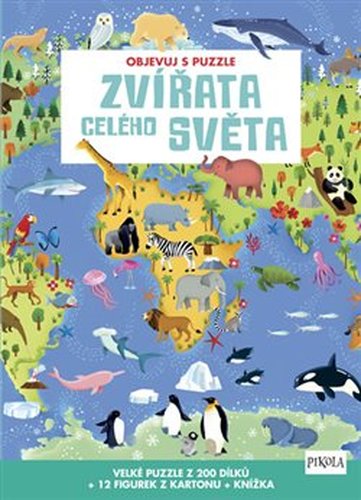 Objevuj s puzzle: Zvířata celého světa