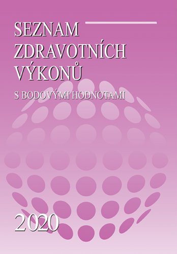 Seznam zdravotních výkonů s bodovými hodnotami 2020