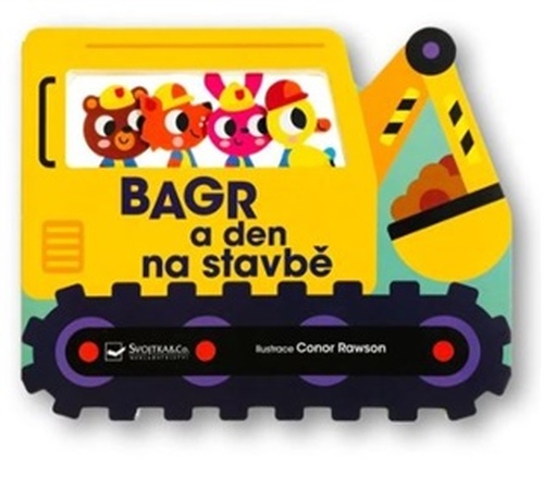 Bagr a den na stavbě