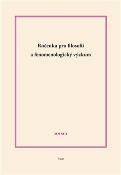 Ročenka pro filosofii a fenomenologický výzkum 2013