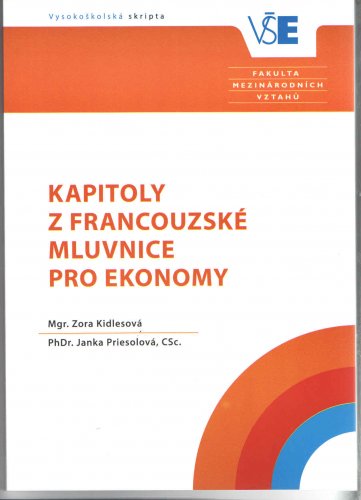 Kapitoly z francouzské mluvnice pro ekonomy