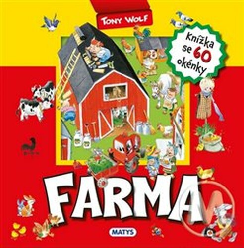Knížka s okénky: Farma - Anna Casalis