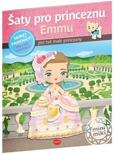 Šaty pro princeznu Emmu – Kniha samolepek