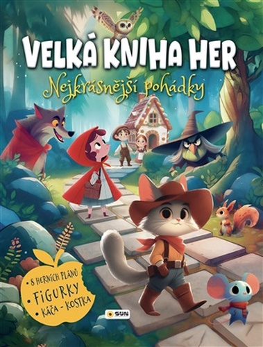 Velká Kniha Her - Nejkrásnější Pohádky - XL Kniha her