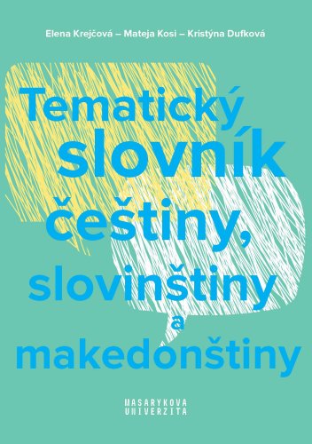 Tematický slovník češtiny, slovinštiny a makedonštiny
