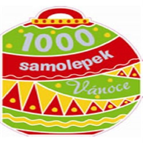 1000 samolepek Vánoce