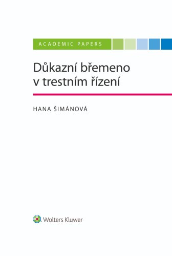 Důkazní břemeno v trestním řízení