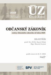 ÚZ 1649 - Občanský zákoník