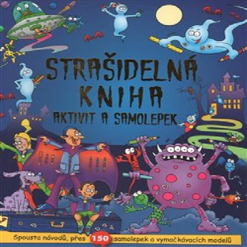 Strašidelná kniha aktivit a samolepek