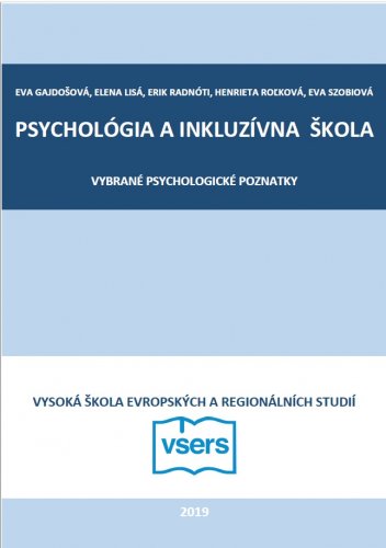 PSYCHOLÓGIA A INKLUZÍVNA ŠKOLA