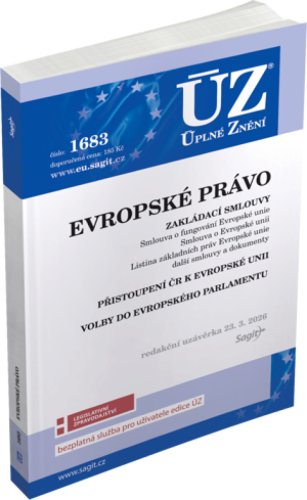 Evropské právo - ÚZ č. 1683