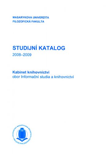 Studijní katalog FF 2008–2009
