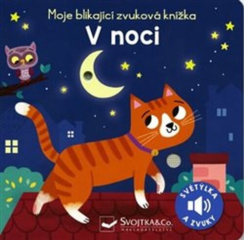 Moje blikající zvuková knížka - V noci