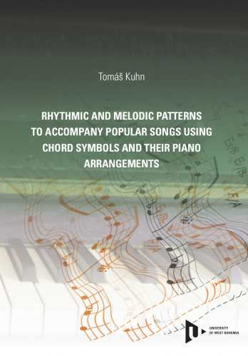 Rhythmic and melodic patterns to accompany popular songs using chord symbols and their piano arrangements