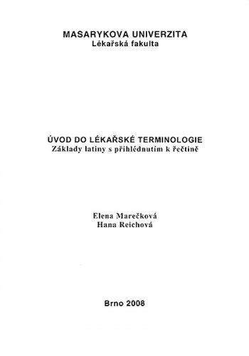 Úvod do lékařské terminologie