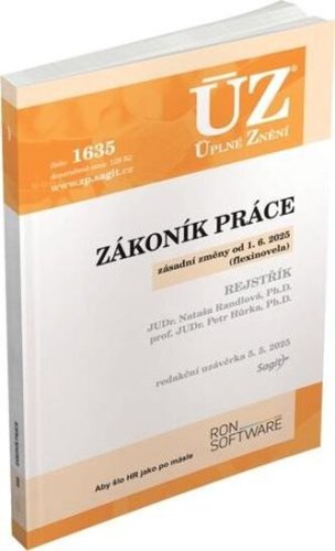Zákoník práce - ÚZ č. 1635