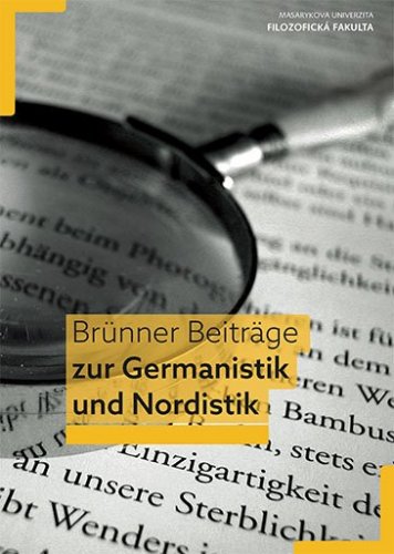 Brünner Beiträge zur Germanistik und Nordistik R11