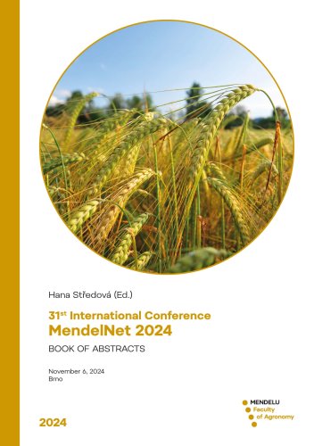 31st International Conference MendelNet 2024. Book of Abstracts.