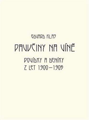 Pavučiny na víně