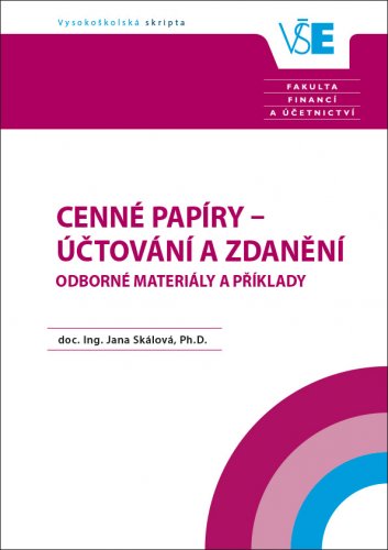 Cenné papíry - účtování a zdanění