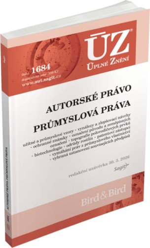 Autorské právo, průmyslová práva - ÚZ č. 1684