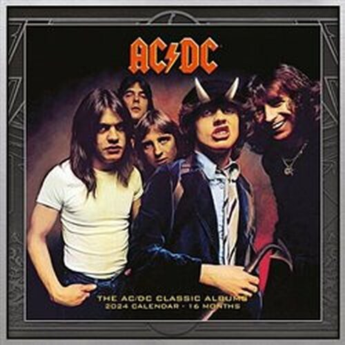 Kalendář AC/DC 2024 Official Calendar