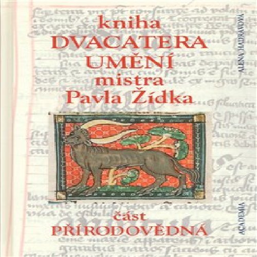 Kniha dvacatera umění mistra Pavla Žídka