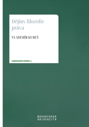 Dějiny filozofie práva