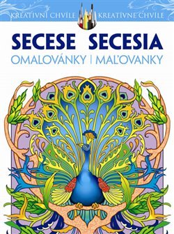 Secese - Secesní omalovánky pro dospělé - Marty Noble