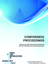 DOKBAT 2019 - 15th International Bata Conference for Ph.D. Students and Young Researchers