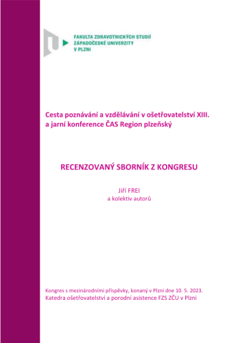 Cesta poznávání a vzdělávání v ošetřovatelství XIII.