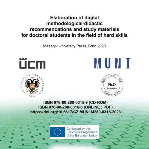 Elaboration of digital methodological-didactic recommendations and study materials for doctoral students in the field of hard skills
