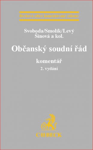 Občanský soudní řád. Komentář, 2. vydání