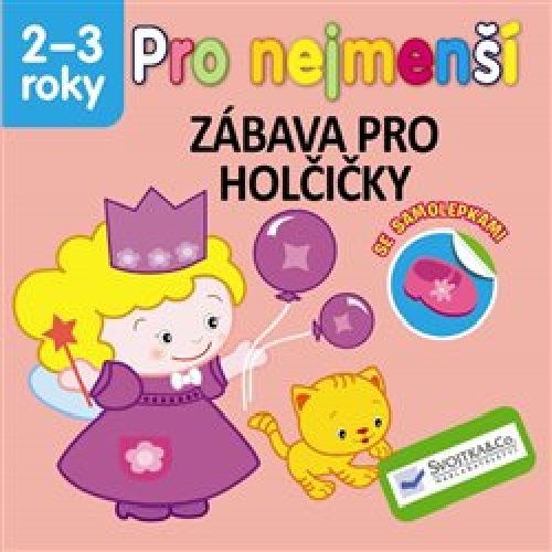 Pro nejmenší - Zábava pro holčičky se samolepkami