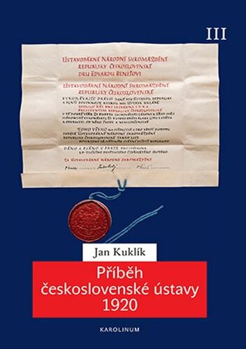 Příběh československé ústavy 1920 III.