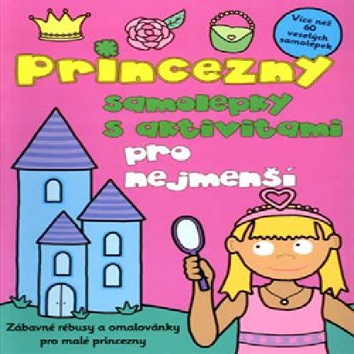 Princezny - samolepky s aktivitami pro nejmenší