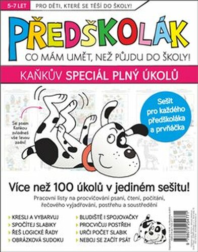 Předškolák speciál – Kaňkův speciál plný úkolů