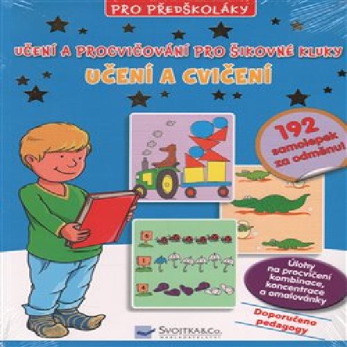 Pro předškoláky - Učení a procvičování pro šikovné kluky