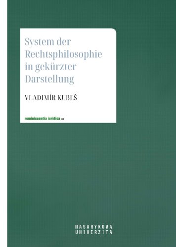 System der Rechtsphilosophie in gekürzter Darstellung