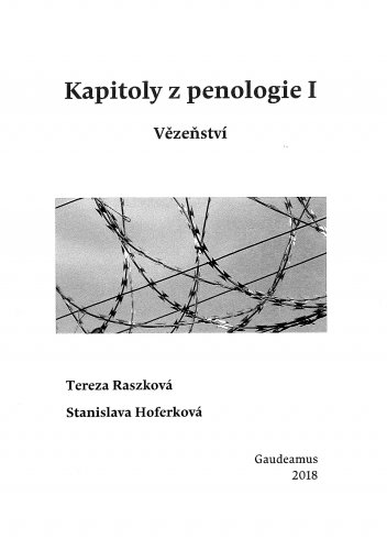 Kapitoly z penologie I